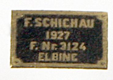 Fabrikschilder für Lenz BR 24 009 Nr. 136