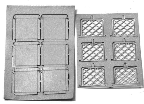 Zettelkästen, Diagonalgitter 3 Paar Nr.33