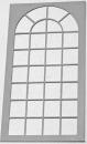 Fenster groß für Heljan-Lokschuppen Nr.114
